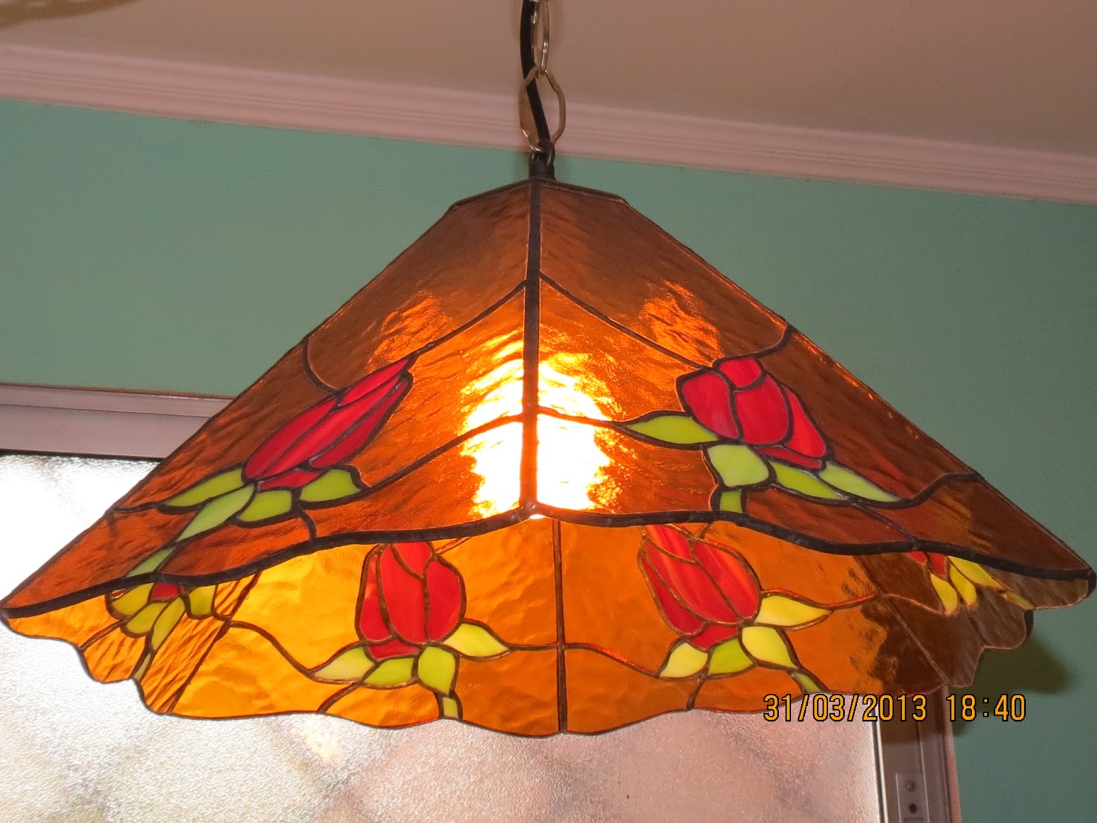 MOSAICOS Y VITRALES Lamparas técnica Tiffany